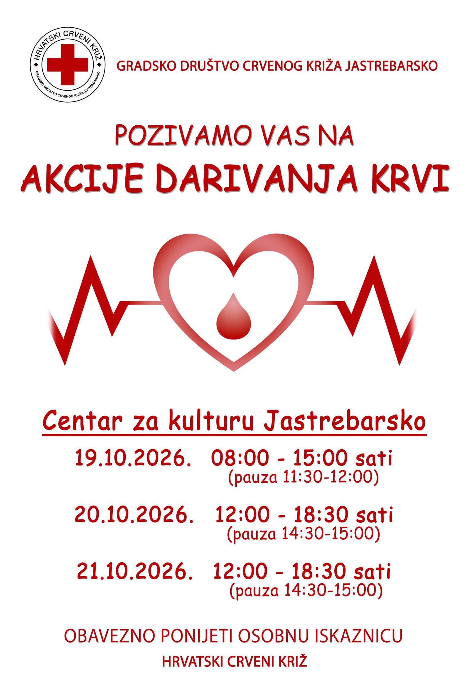 Akcije dobrovoljnog darivanja krvi 