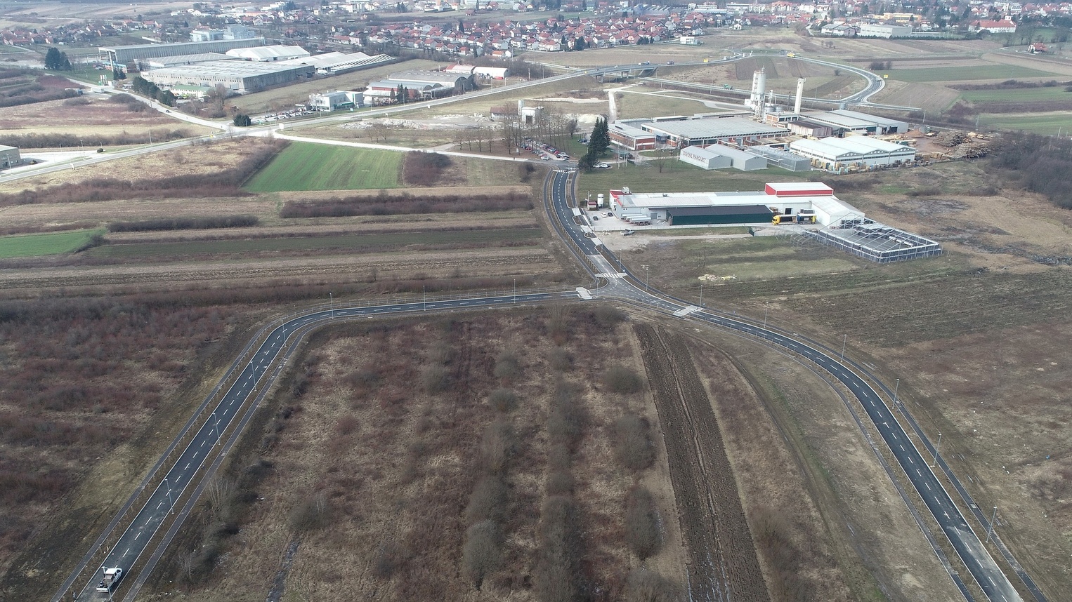 Ceste Jastrebarsko sele poslovanje u Gospodarsku zonu Jalševac