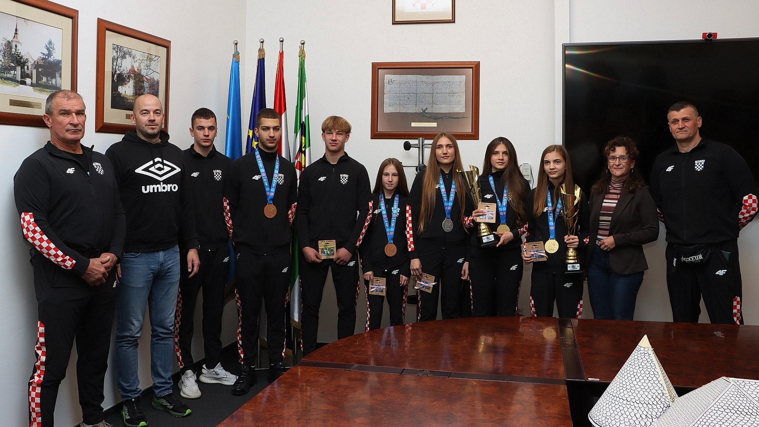 Čestitke europskim prvacima Kickboxing kluba Jastreb