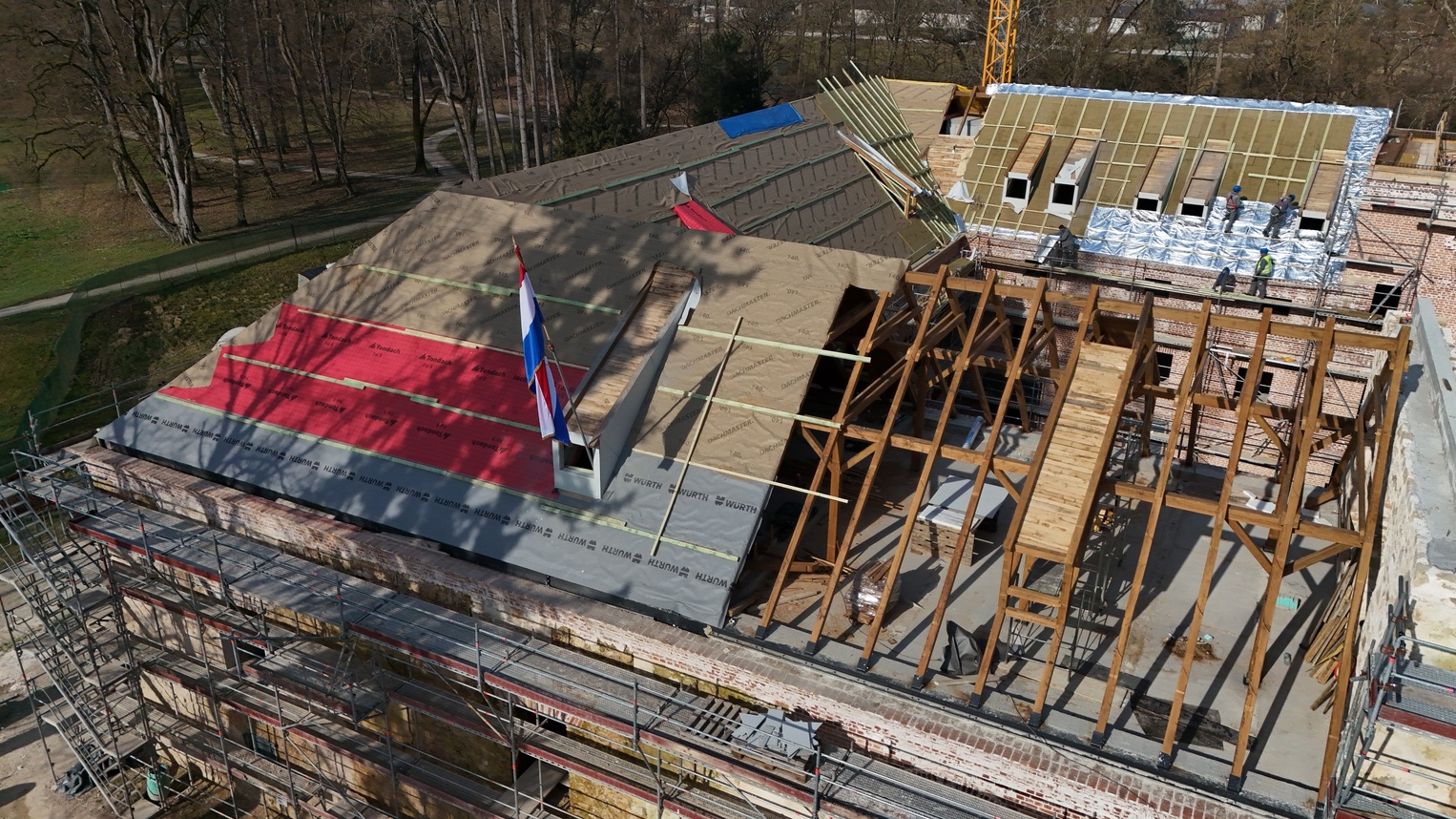 Dvorac Erdödy uskoro pod krovom