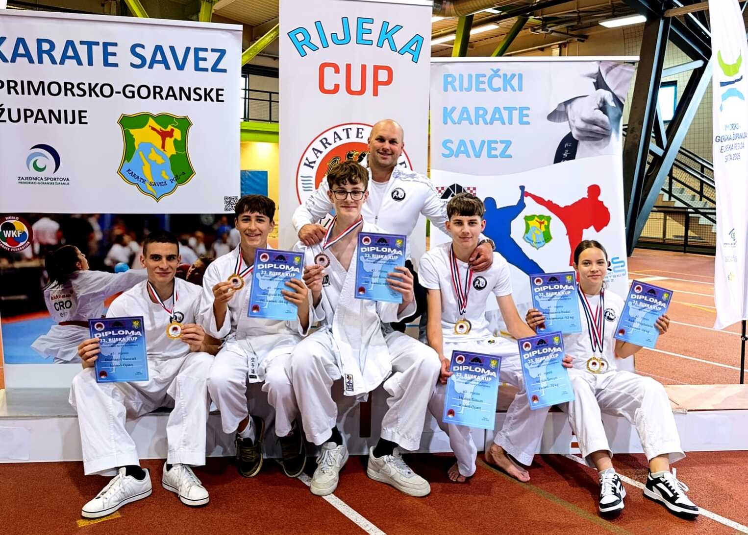 Karate klub Jastreb na 33. Rijeka Kupu