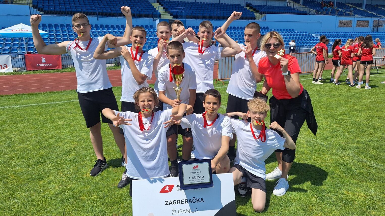 Mladi jaskanski atletičari novi državni prvaci!