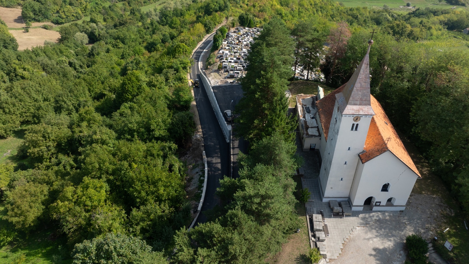 Pri kraju sanacija klizišta u Svetoj Jani 