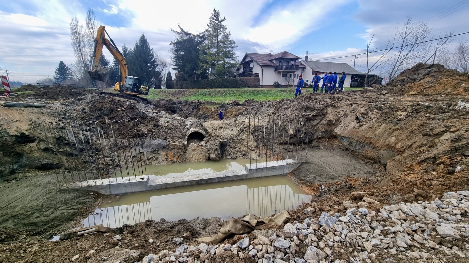 Rekonstrukcija propusta na potoku Volavčica rješava dugogodišnji problem Domagovića