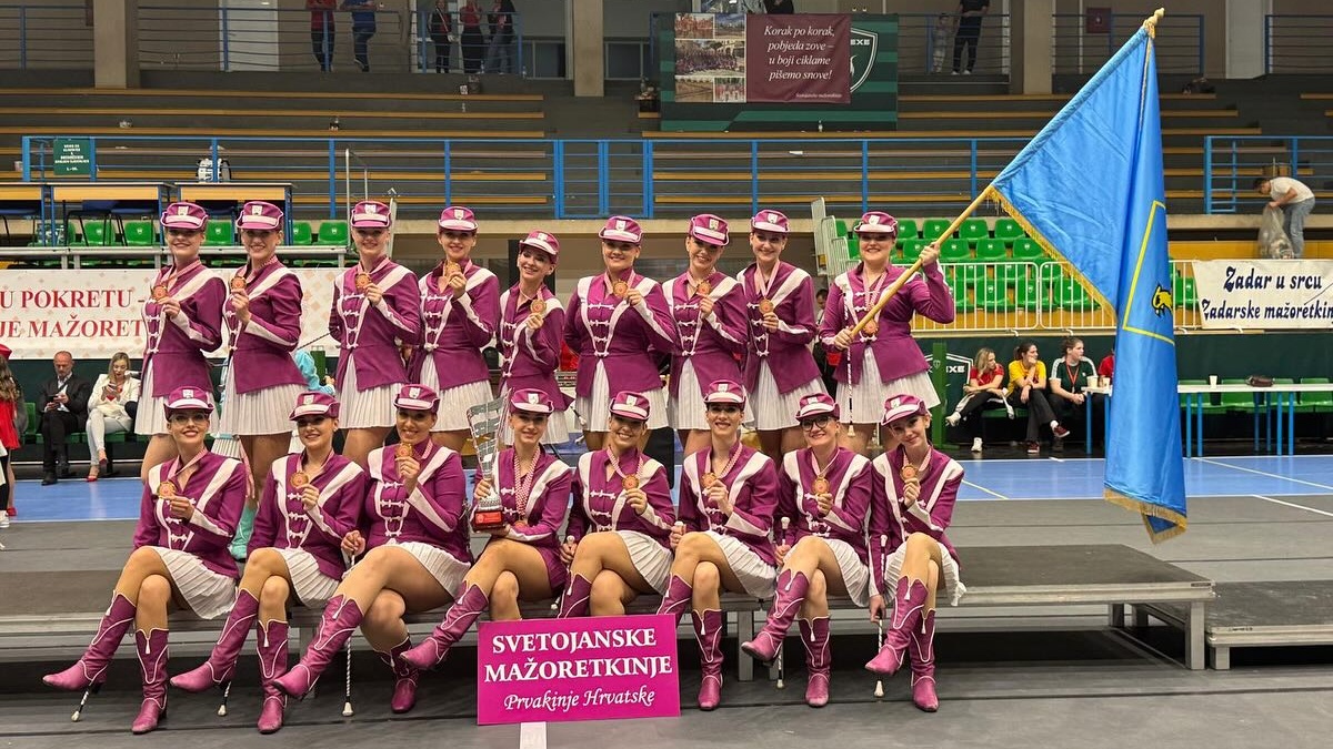 Svetojanske mažoretkinje donijele zlato u Jastrebarsko
