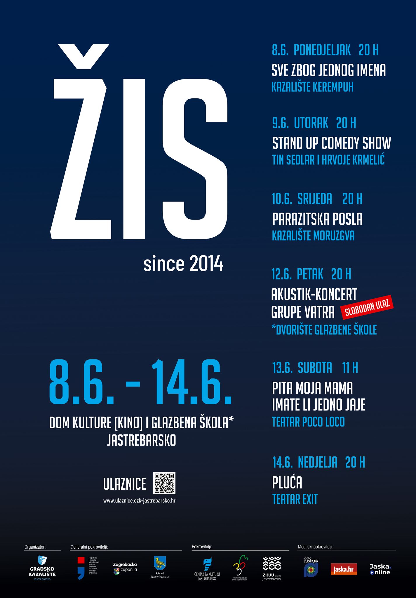 ŽIS Festival od 8. do 14. lipnja 